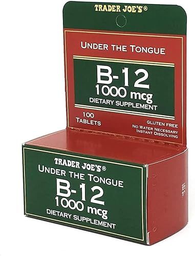 Miniatura 4 de Trader Joe's Under The Tongue B-12 1000 mcg Suplemento dietético, 100 tabletas