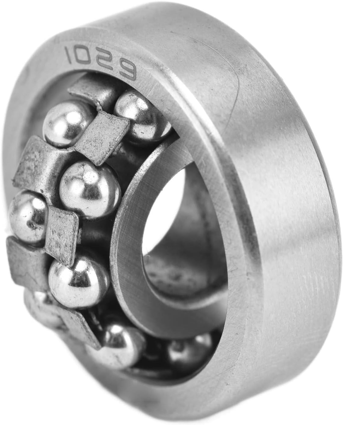 Bearings, 10PCS Ball Bearing, 1029 Steel Bearings Self Aligning 9mm Bore 26mm OD 8mm Thickness Double Row Open Type Mechanical for Roller Skates, Yo-Yos,High Load Carrying Capacity