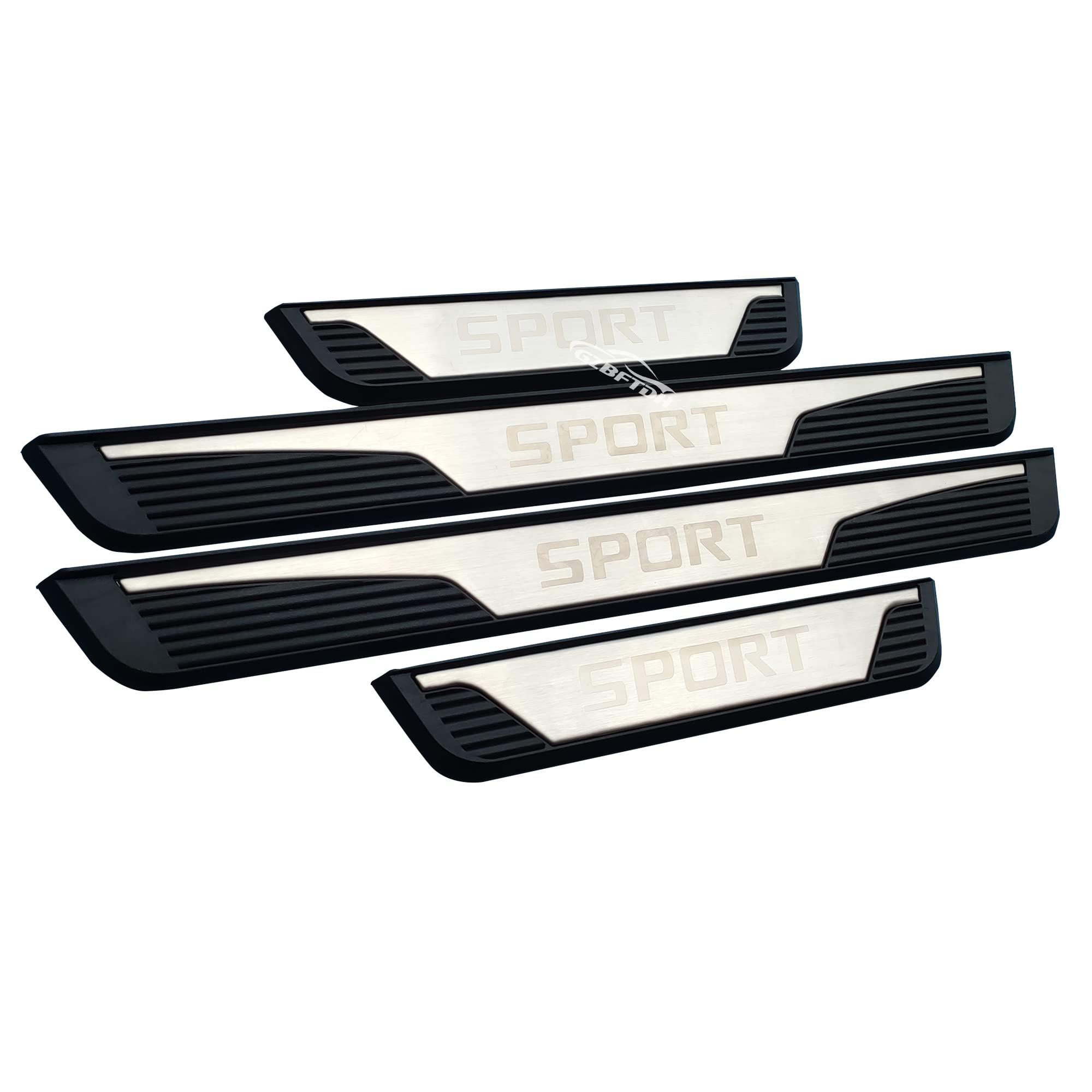 GZBFTDH Car Door Sill Scuff Protector, for Toyota Corolla 2015-2022 Accessories, Door Entry Guard Plate Trim Cover Auto Interior Parts Kick Panels