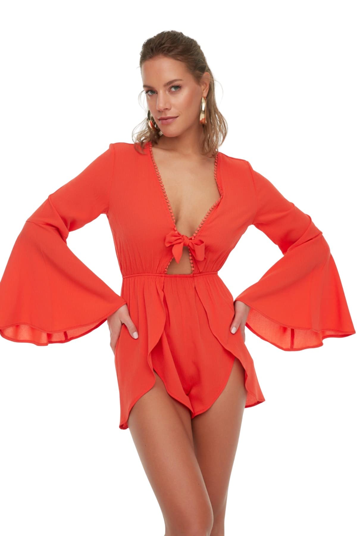 Trendyol Women Abstract Woven Jumpsuit