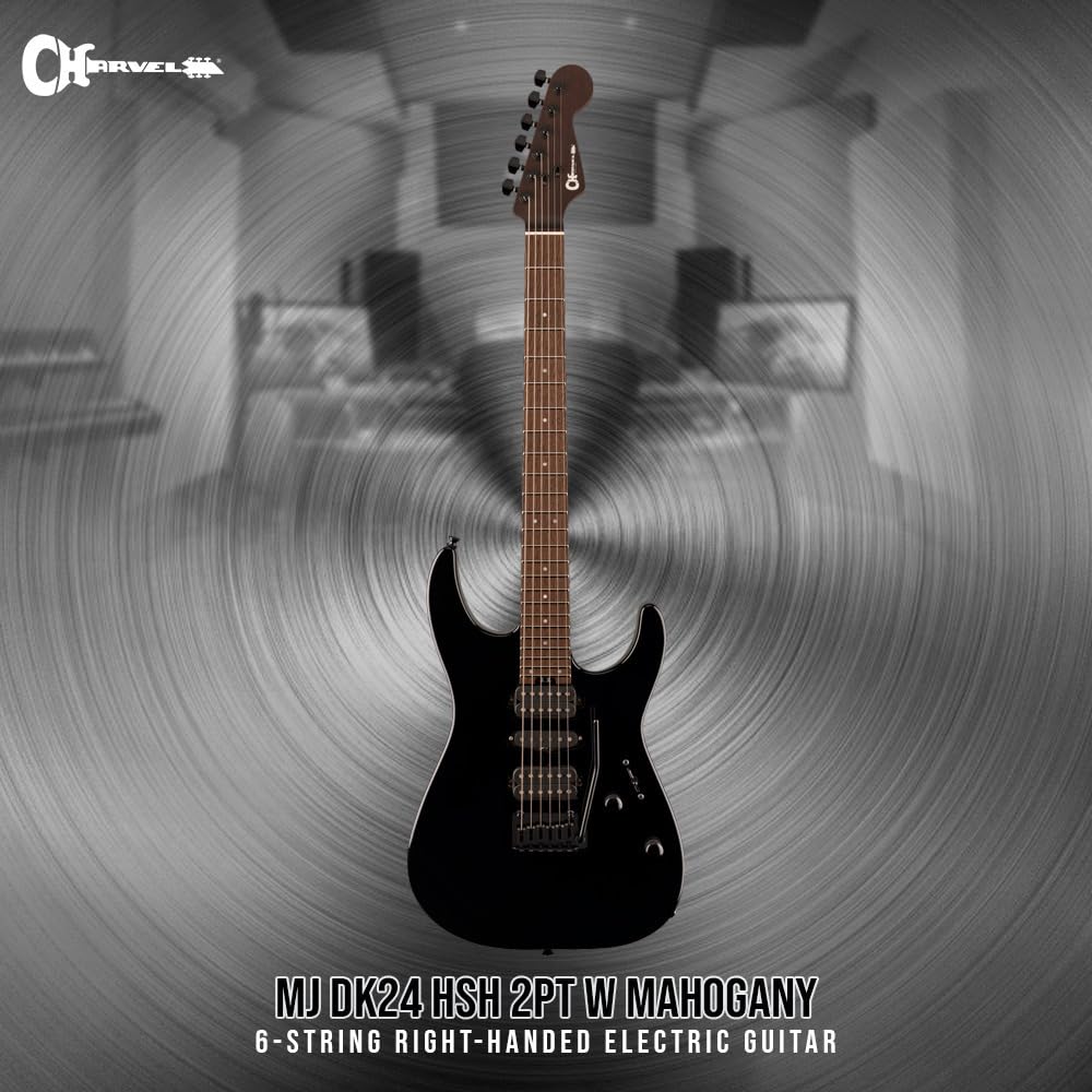 ギター CHARVEL MJ DK24 HSH 2PT NAT SEBNY Dinky™ (DK) :: MJ DK24 HSH 2PT E Mahogany with Figured