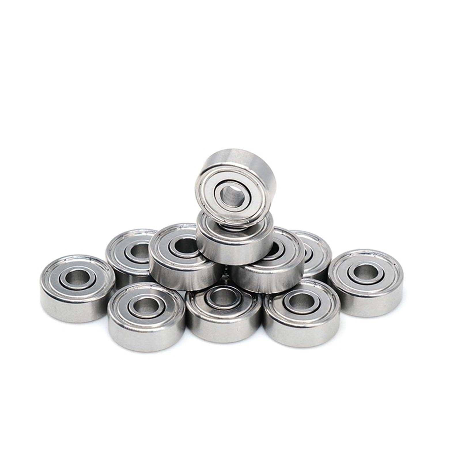 10 pezzi 698ZZ Cuscinetto 8x19x6 mm Cuscinetto a sfere a gola profonda in acciaio 8 * 19 * 6 mm
