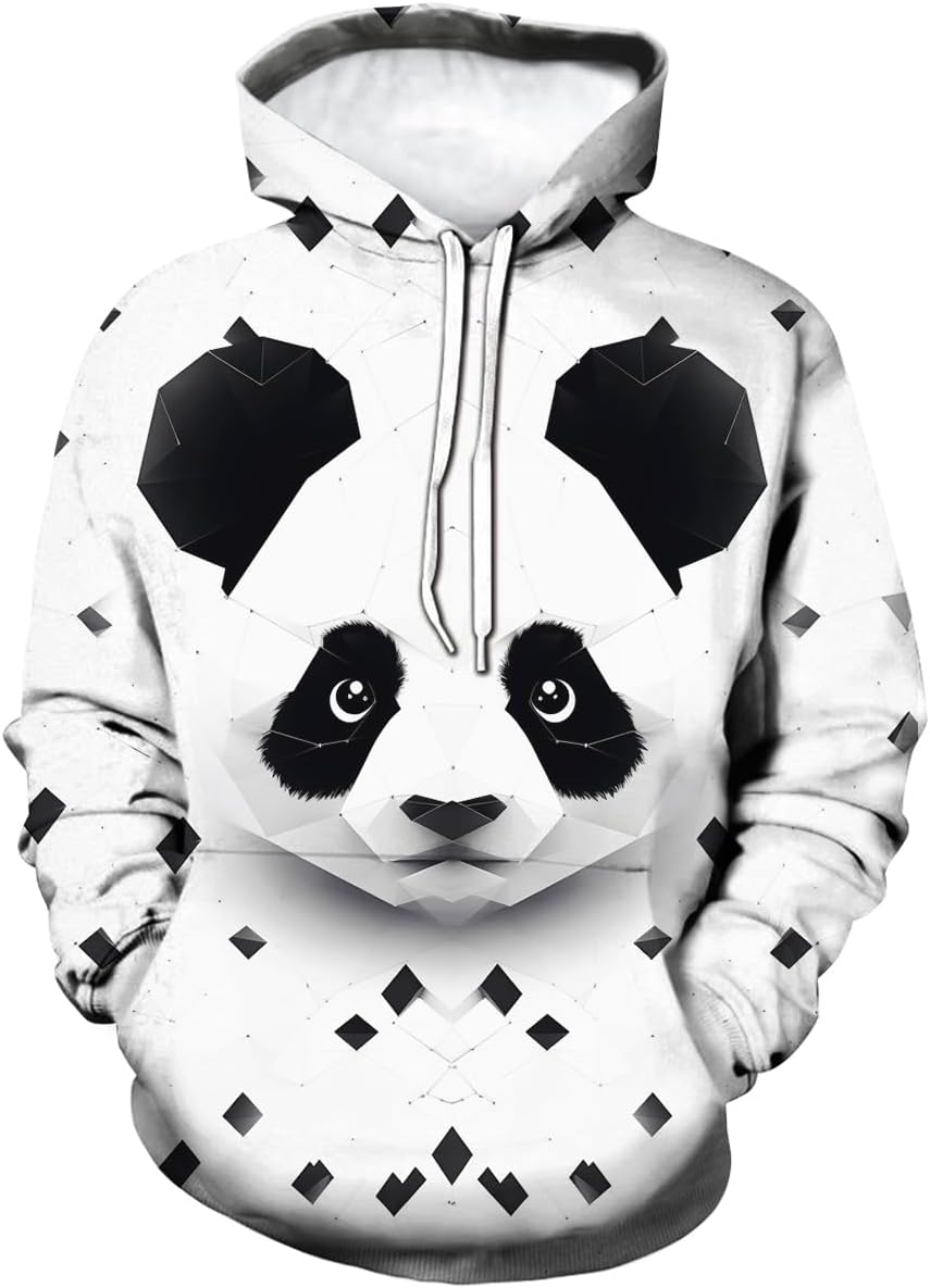 Men's Panda Graphic Hoodie 3D Printed Hoodies Kuwait Ubuy