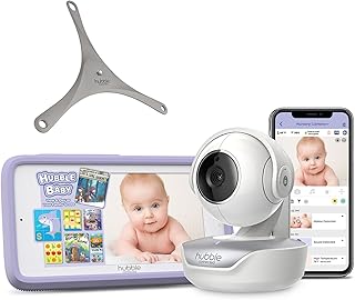 Hubble Connected Nursery Pal Premium Smart Connected, Wi-Fi Enabled Baby Monitor with Parent Unit Viewer