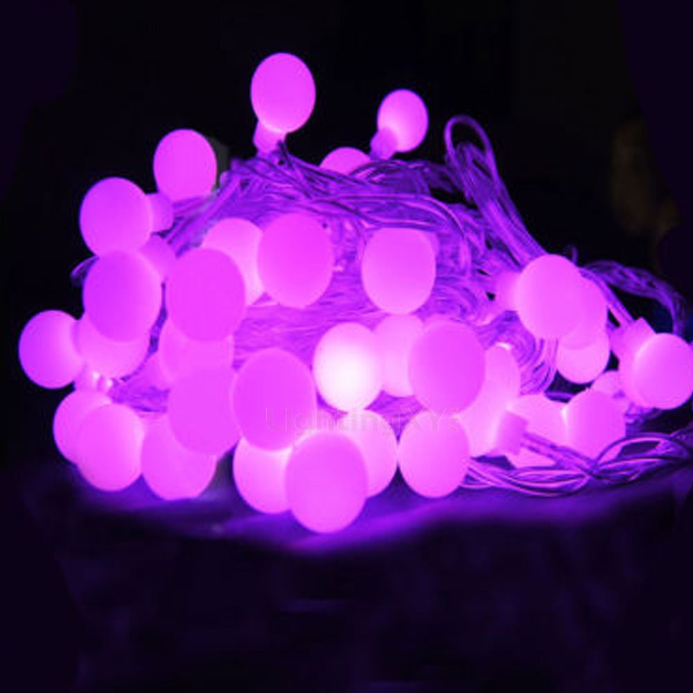 LightsGo Battery Powered Berry BallLED Fairy Lights 20LEDs 2M (Pink)