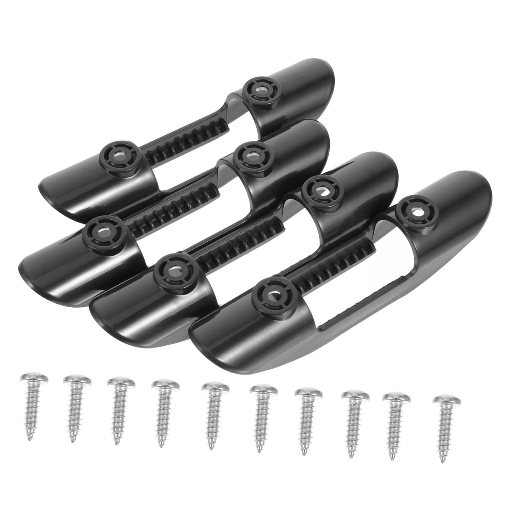 BESPORTBLE Paddelschnalle Stange Driftsocke Für Fischerboot Bausatz Handhaben Kajak Stecker Haken Kajak-attikastopfen Kajak Paddelhalter Clip Paddelklemme Für Kanus Black Plastik