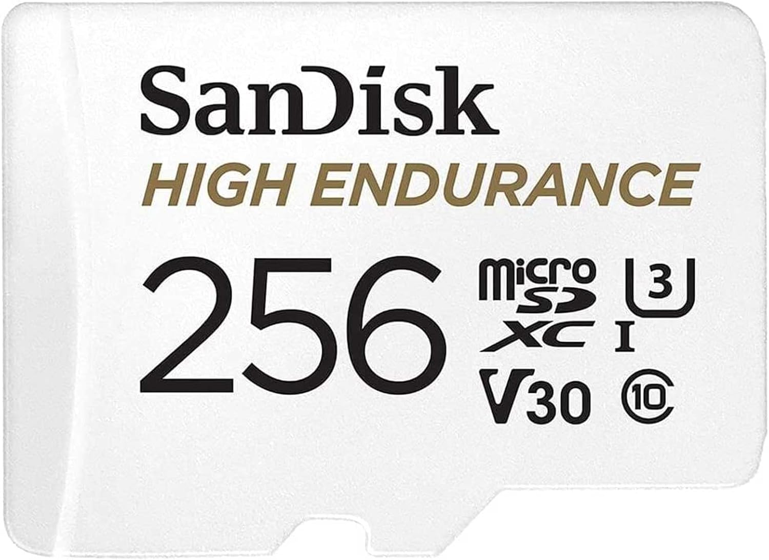 SanDisk MicroSD Card, UHS-I U3, V30, Class 10, Dash Camera, Surveillance Camera, Durable, High Endurance SDSQQNR-064G-GH3IA Simple Design Package
