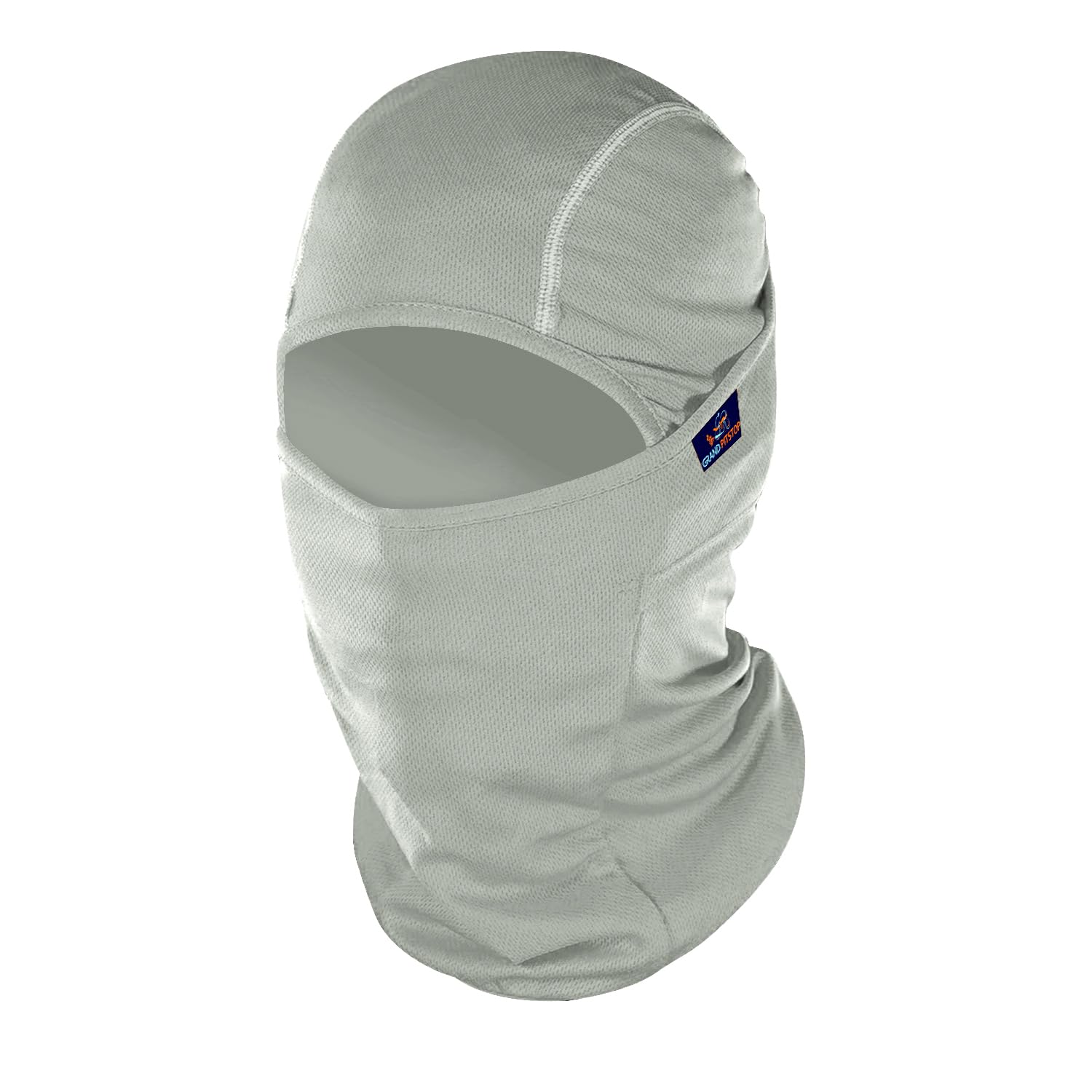 GRAND PITSTOP Helmet Mask (Grey - Free Size) | Full Face UV