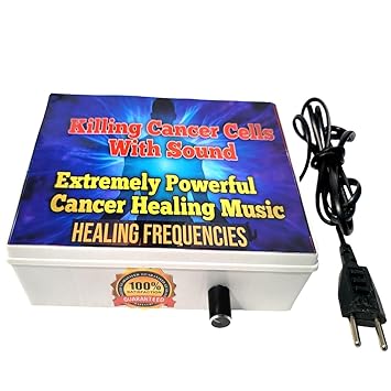 SHYAM INNOVATIONS Cancer Healing Frequency Device with Meditation Sound Vibrations to Promote Relaxation, Reduce Stress and Support The Body’s Natural Healing Processes by Curing The Cancer Cells