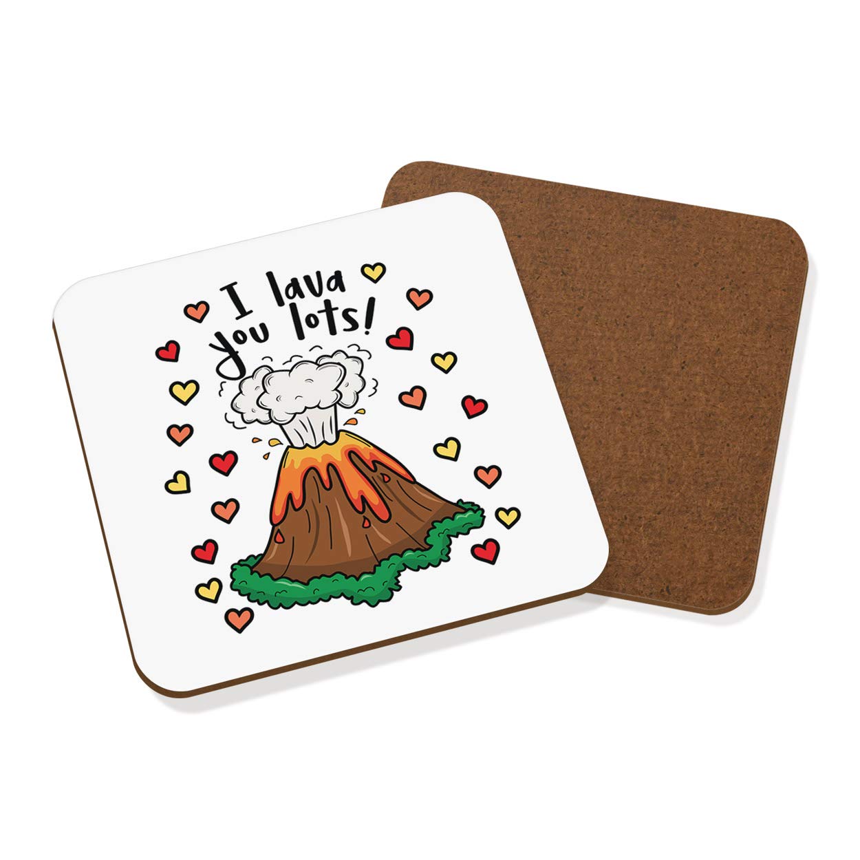 I Lava You Lots Coaster Drinks Mat