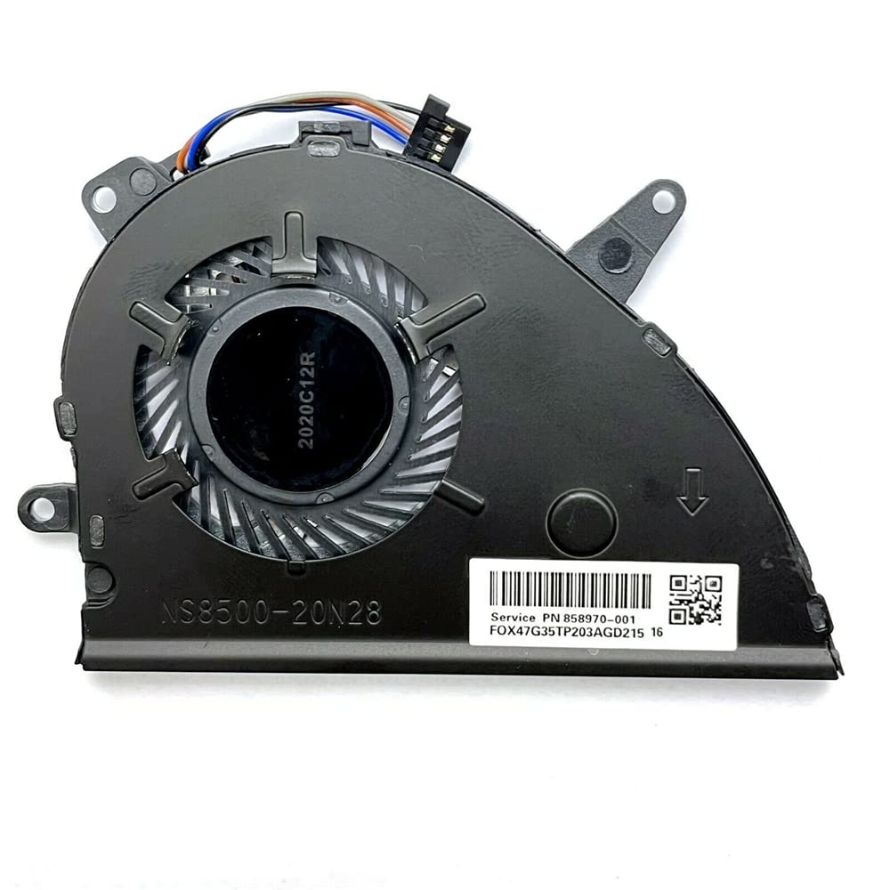 Ventola CPU Di Ricambio Per HP Pavilion 15-CW/15-CS | 12V 4-Pin | L25584-001 | NS85B00-17K244 | Silenziosa 20dB