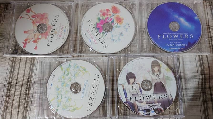 FLOWERS サウンドドラマCD全種セット 花言葉 過去と未来とが交わるつながりの物語。『アベリアの花言葉