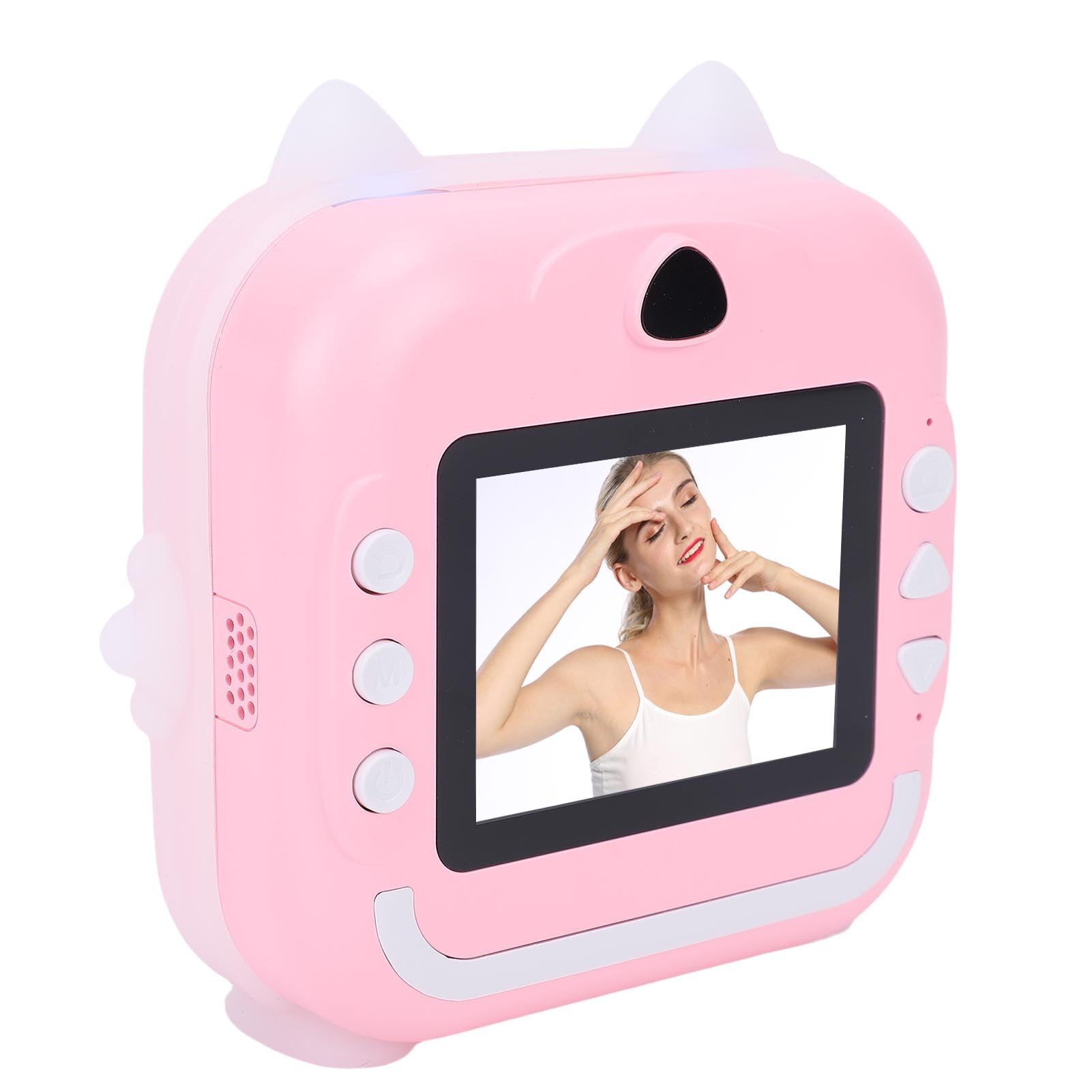 Instant Print Camera, 2 Roll Print Paper, Dual Lens 24MP Digital Camera, 32GB Card, for Kids-picture-30