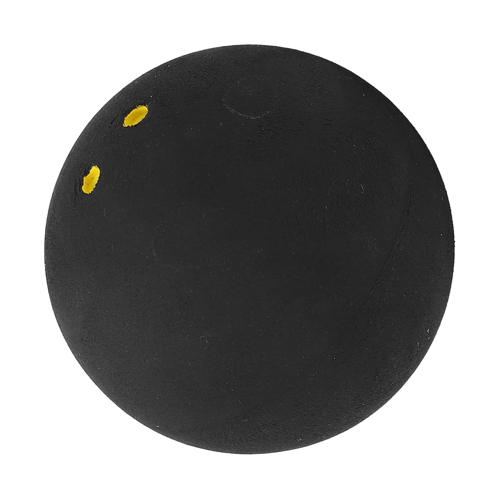 Alomejor Pelota de Squash de Goma 2 Puntos Amarillos para Baja Velocidad