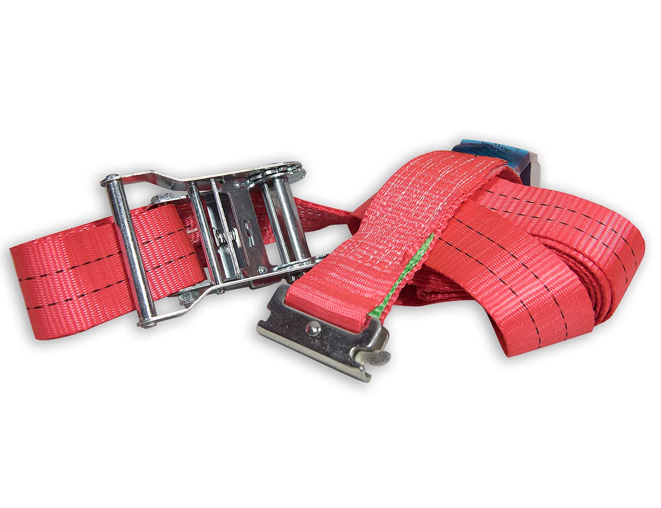 Sangle d'arrimage 1000/2000 daN, 5 m, 50 mm, 2 pièces pour Rail d'ancrage combiné, Coffre, Valise, Valise à Moteur