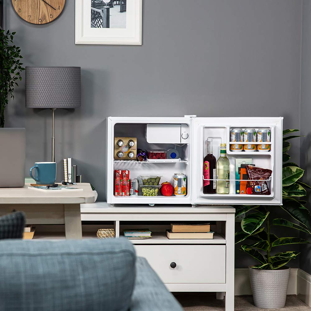 Buy Russell Hobbs RHTTLF1LCK Lockable 43 Litre Table Top Mini Fridge