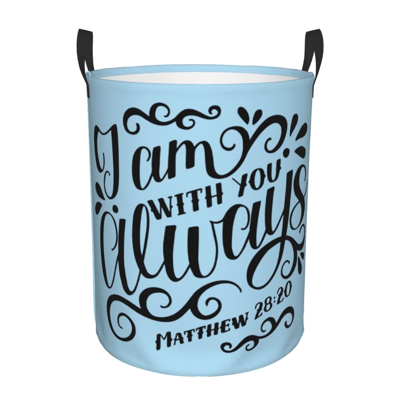 Laundry Basket Verse Laundry Hamper Waterproof Idea Hampers Large Collapsible Baskets with Handle Suitable for Bedroom Bathroom Utility Room Kitchen