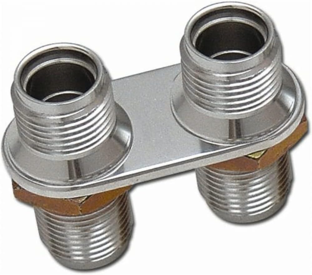 2 Port AC Bulkhead 10AN StreetRod Vinatge Air Conditioning JJ3939