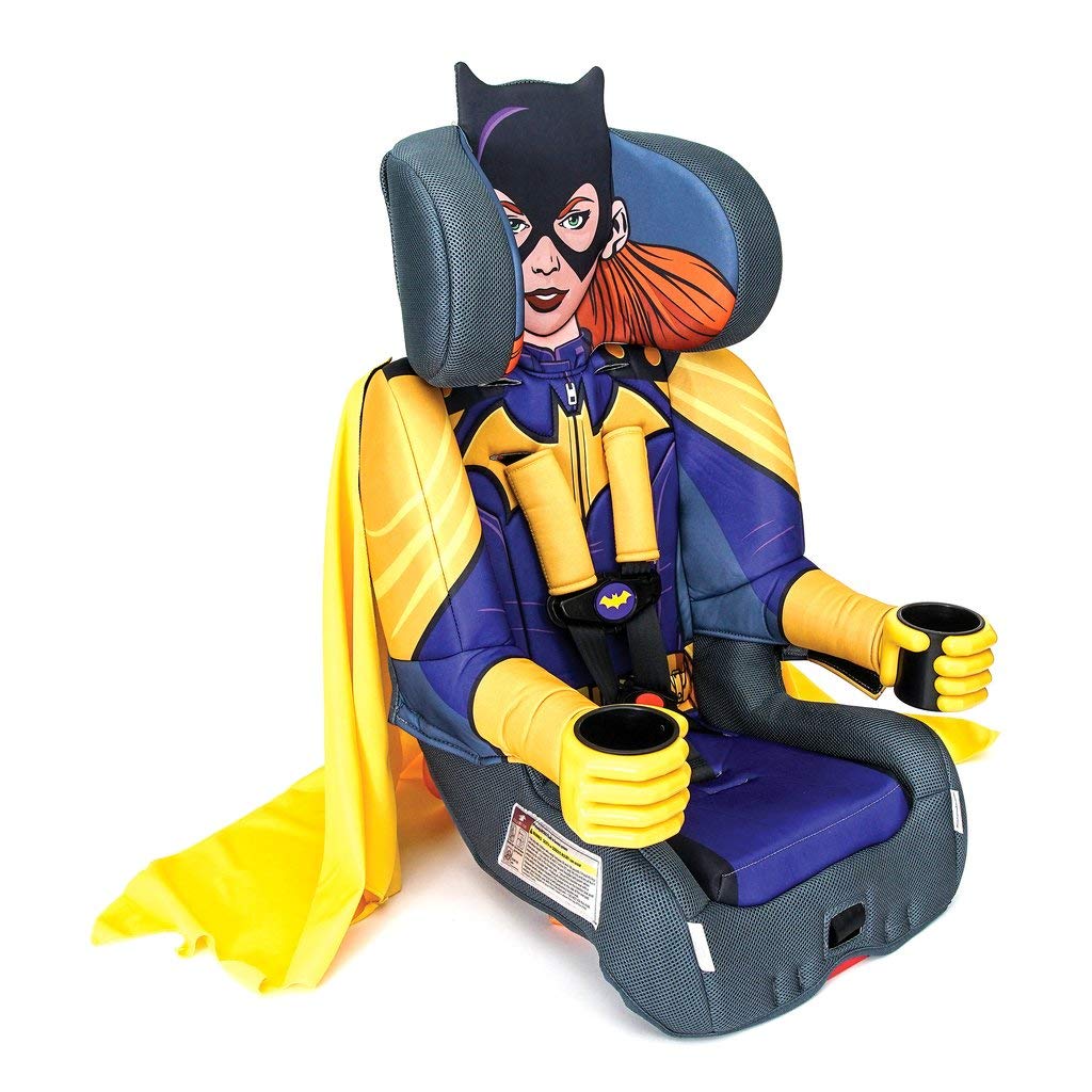 KidsEmbrace 2-in-1 Harness Booster Car Seat, DC Comics Batgirl