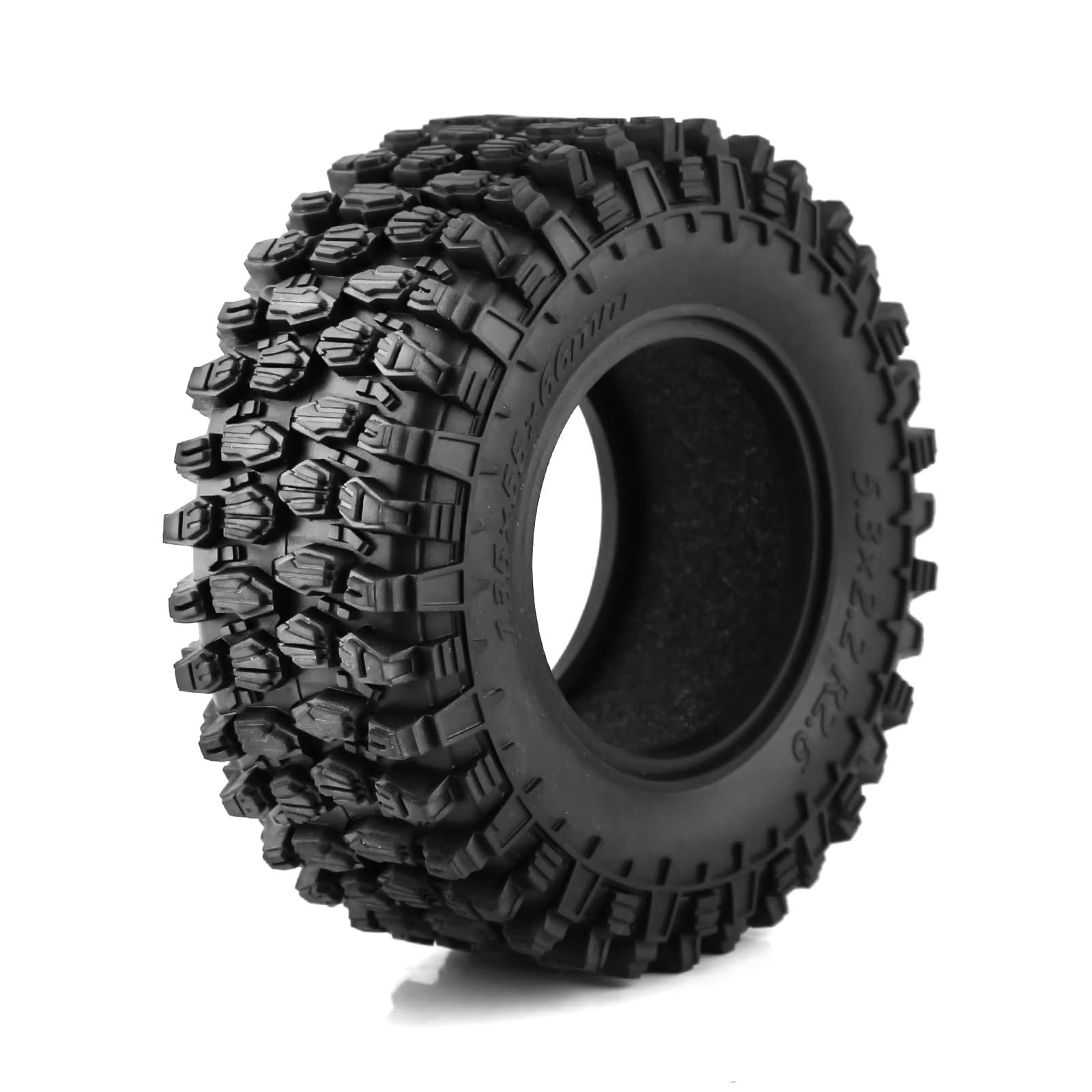 Per RC Auto 1/8 Aggiornamenti Parti Componenti Modifiche Pneumatici In Gomma 2.6 Pollici 135x55x66mm G8 Battistrada Arrampicata Ricambi Modellini RC