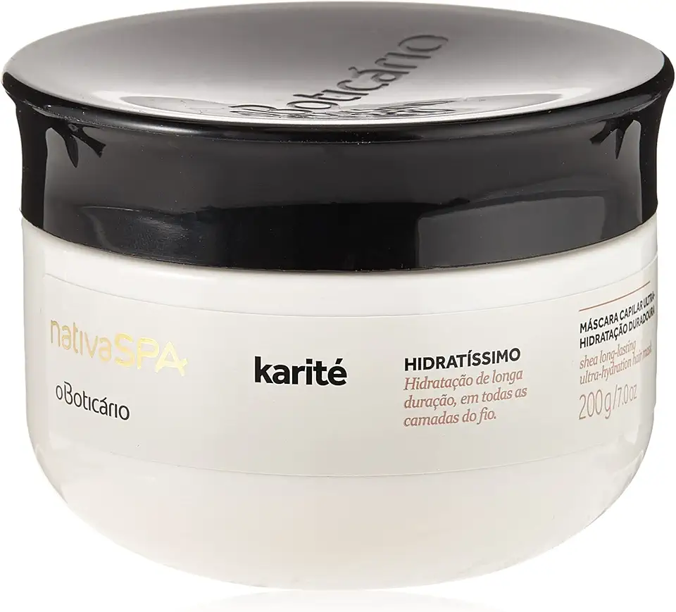 O BOTICARIO NATIVA SPA MASCARA CAPILAR KARITE 200G
