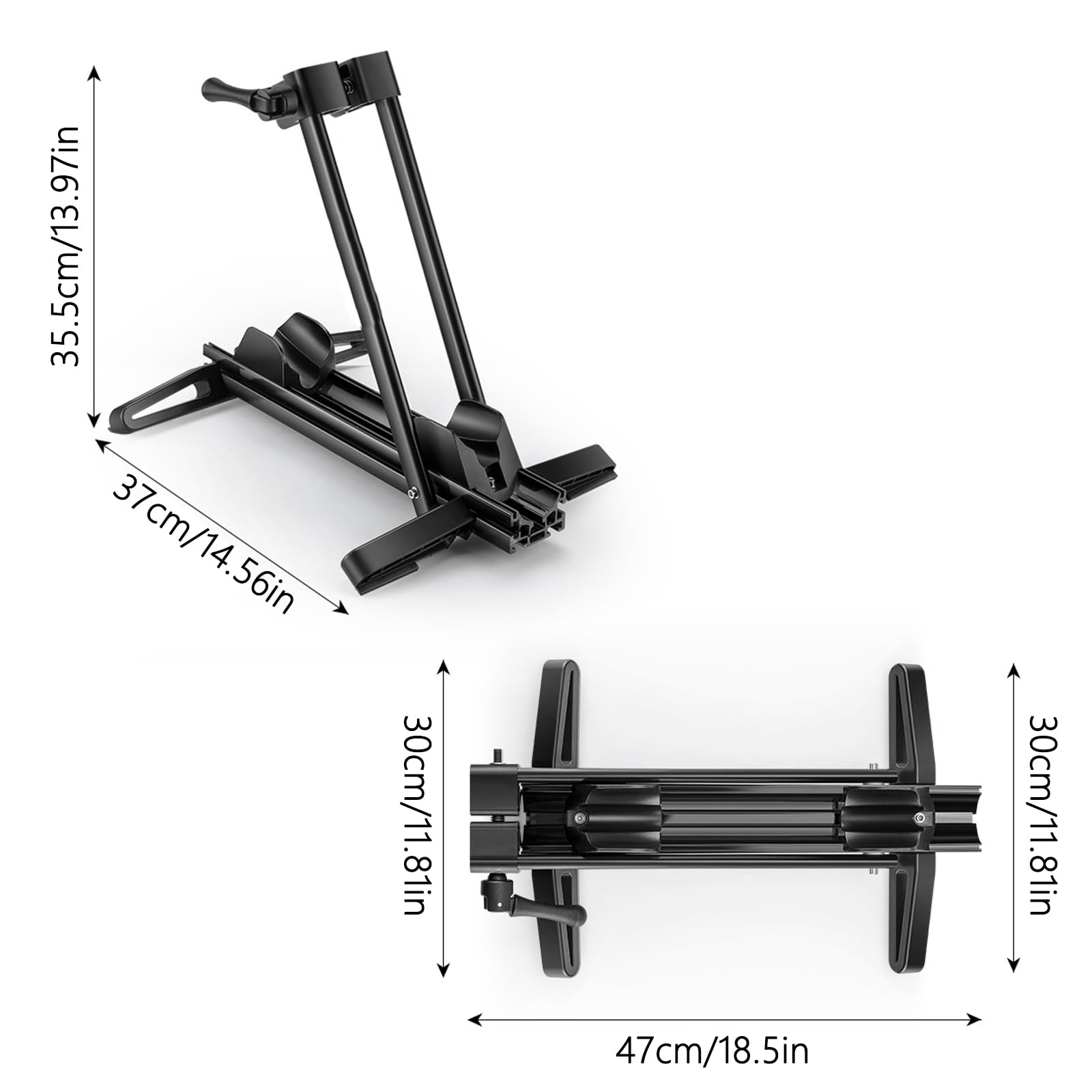 Amazon.co.jp: LXJLXD 折りたたみ式自転車スタンド 調節可能な自転車