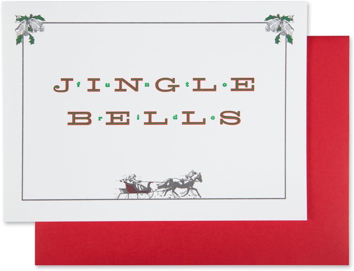Lusty Letter "Jingle Bells: Fun to Ride" Greeting Card