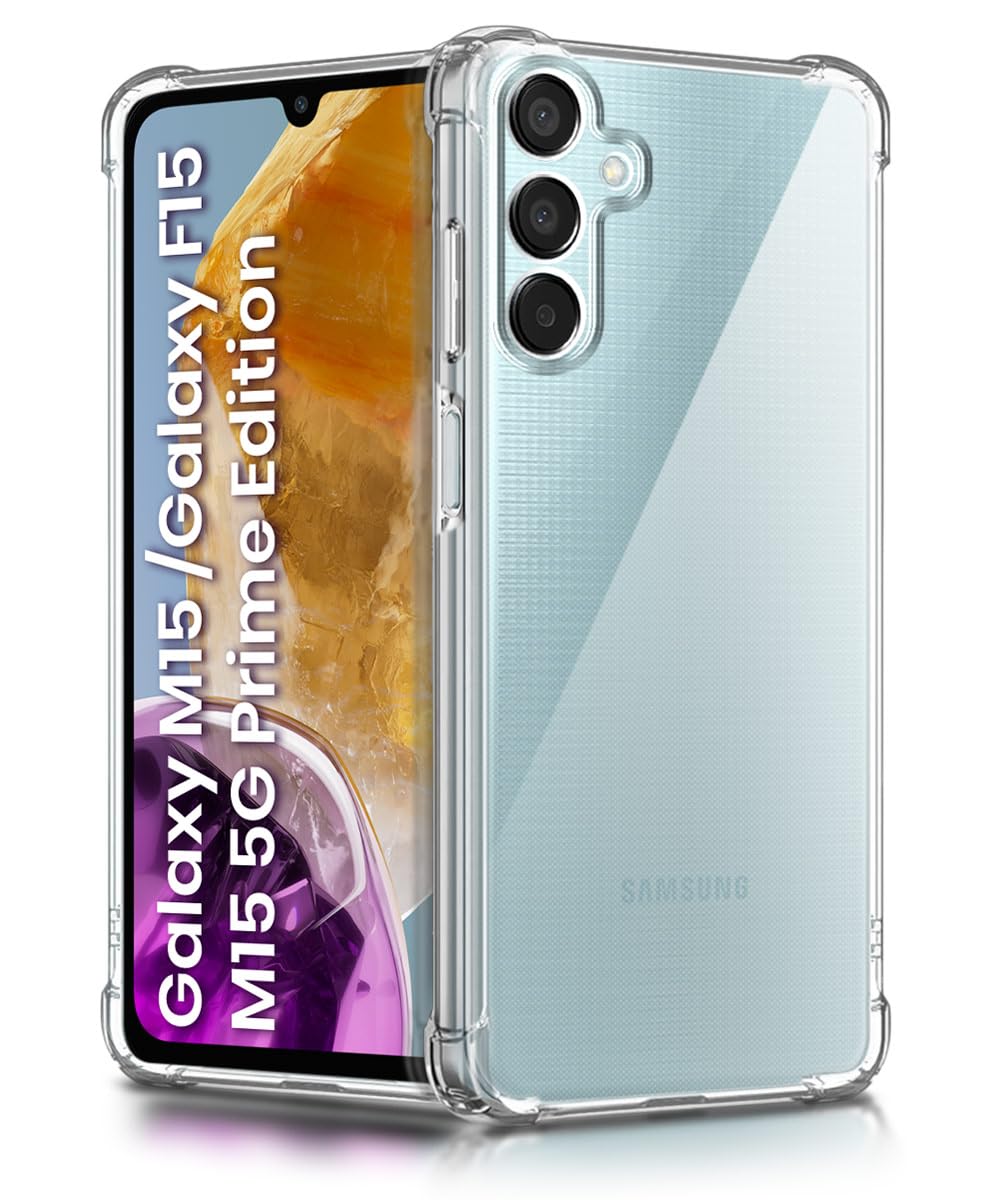 WOW IMAGINE Transparent Back Cover Case for Samsung Galaxy M17 5G | A17 5G | F17 5G | Raised Bumps for Full Device & Camera Protection Shockproof TPU Silicone Back Case Mobile Cover – Transparent — Amazon image 11