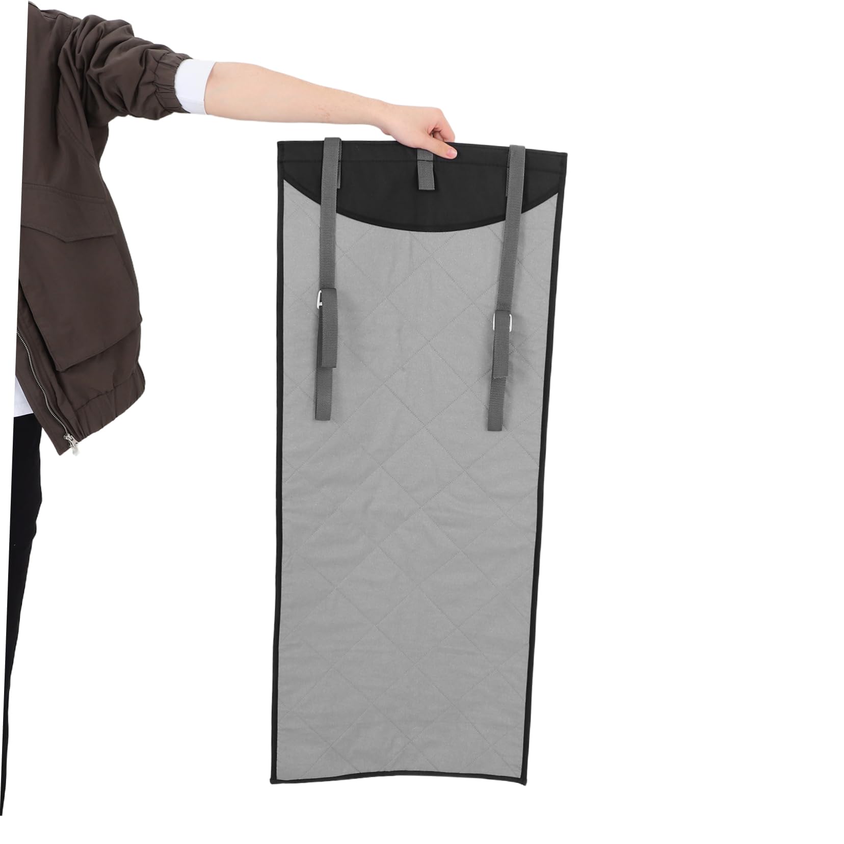 Tragbare Hitzebeständige Bügelmatte 115x48 cm, 1 Satz | Baumwolle, Polyester und Oxford Stoff, Vertikale Stütze, Leicht Verstaubar