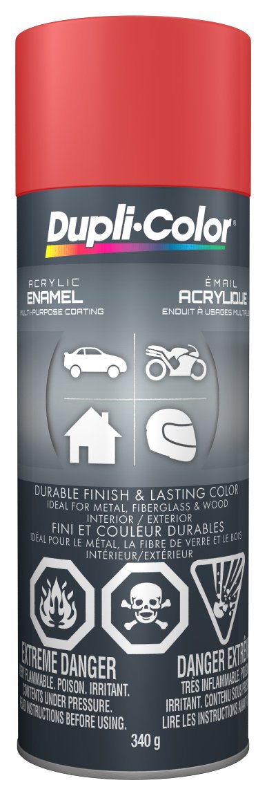 Dupli-Color CDA169207 Acrylic Enamel, Crystal Clear, 12 Ounce, 1 (Non-Carb Compliant) — view 11