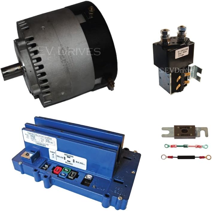 Conversion Kit - Motenergy ME1003 Motor, Alltrax SR72400 Controller & Accessories, 72V