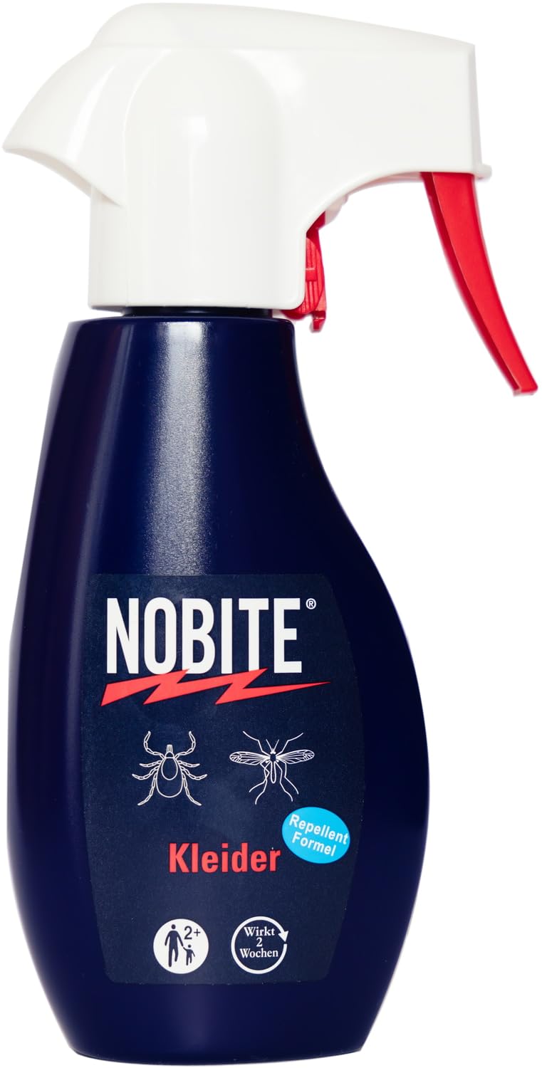 NOBITE Kleider Imprägnierung 200ml – Mückenschutz Spray für Textilien