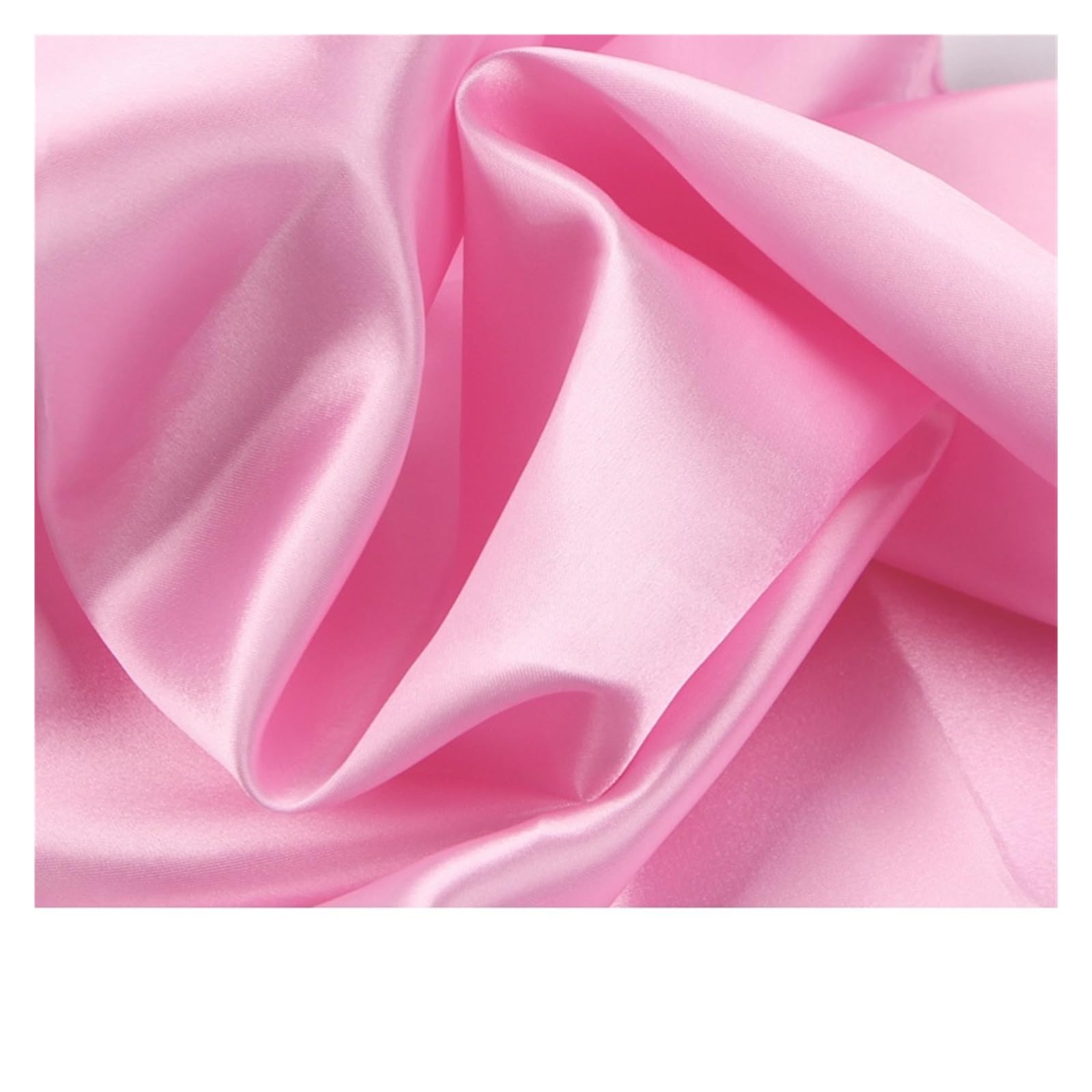 Dqzrtueca Light Pink Satin Silk Brocade Fabric Multicolor 150Cm X 50-100Cm For Sewing Dress Lining(,150 * 100Cm)