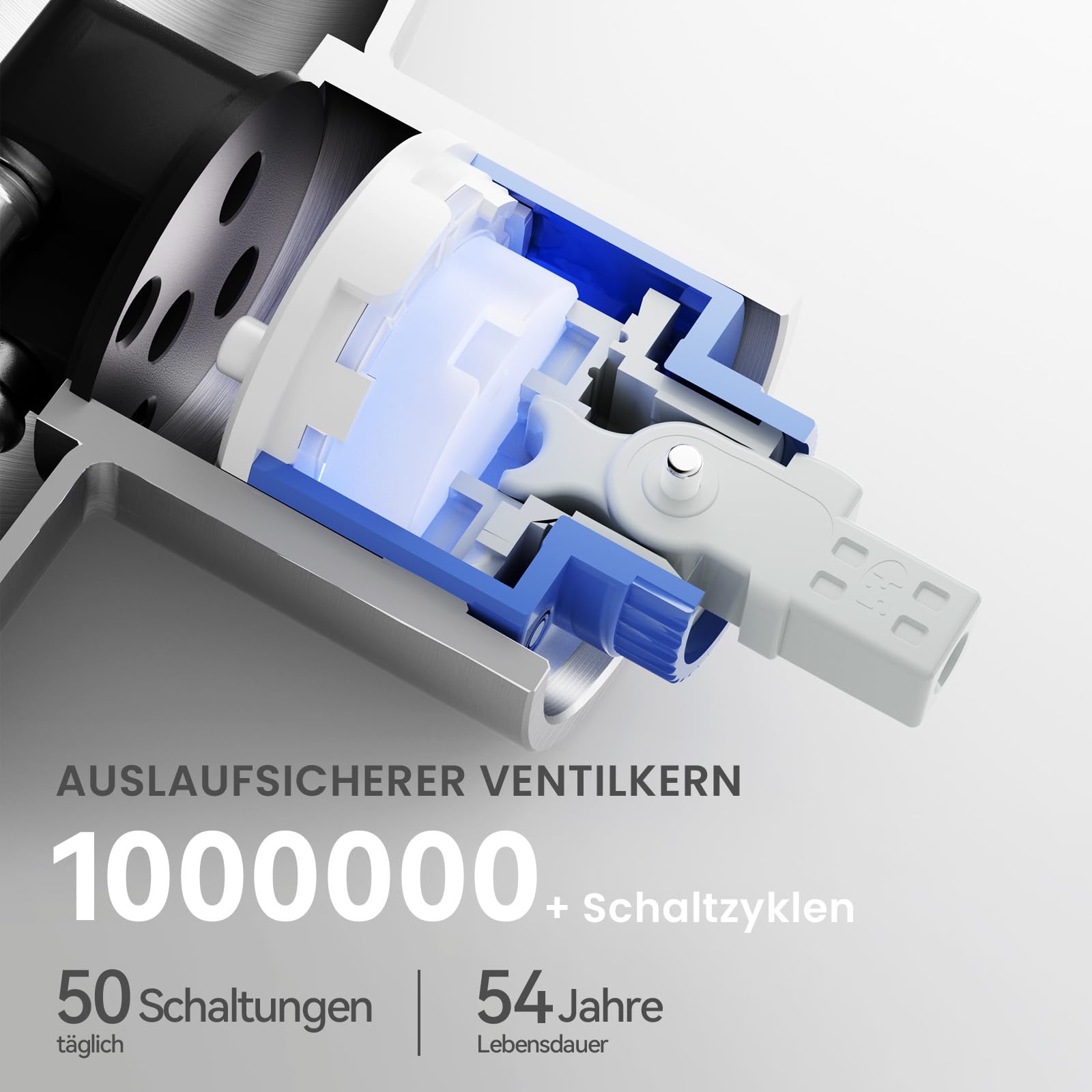 CECIPA Wasserhahn Küche Ausziehbar, Hochdruck Küchenarmatur Edelstahl, 360° Schwenk Armatur Küche mit Hohem Bogen, Robust & Leckagefrei, Einfache Installation, Mischbatterie mit Zugauslauf für Spüle | Vasenförmiger Körper, ausziehbare Brause, 360 Grad sch