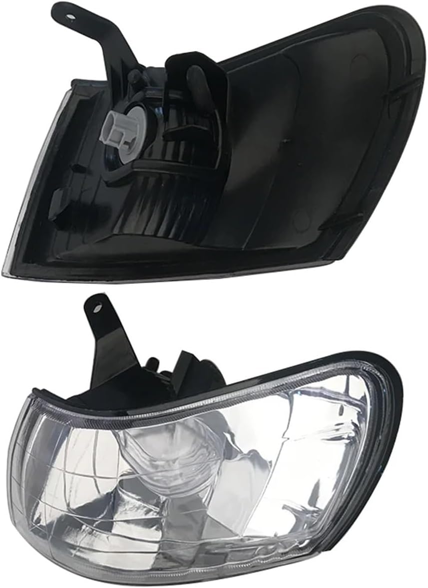 A Pair Car Turn Signal Light Compatible with Toyota Corolla AE100 AE104 1992 1993 1994 1995 Corner Lamp(Crystal White)