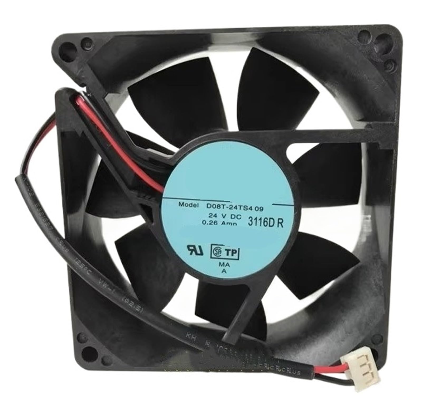 FSBNMNXPQ 8025 D08T-24TS4 09 DC24V 0.26A 8CM Cooling fan