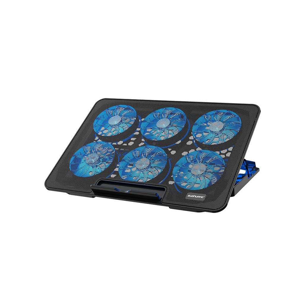 Base de radiador para portátil de 14" contra sobrecalentamiento y ruido azul