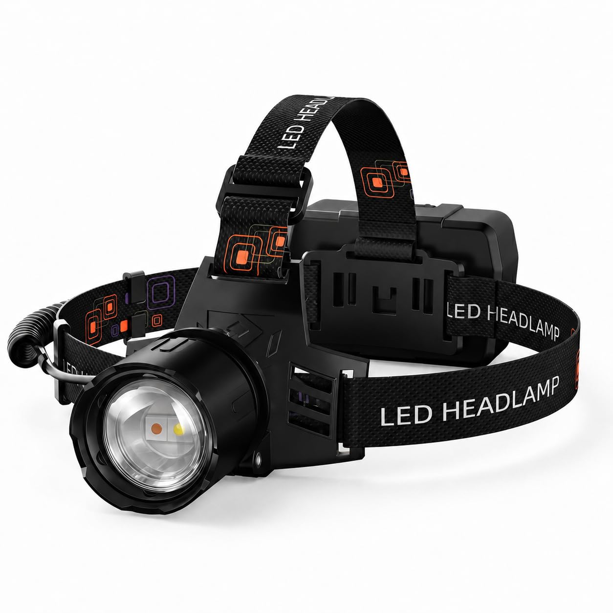 SKYFIRE Rechargeable Headlamp 3000 Lumens