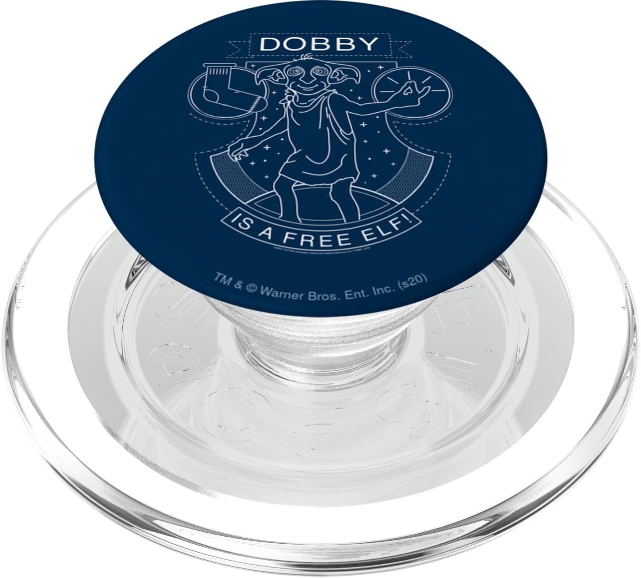 Harry Potter Dobby The Free Elf PopSockets MagSafe PopGrip for iPhone