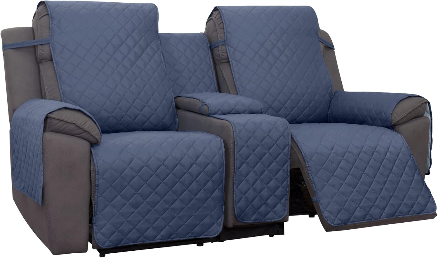 PureFit Water Resistant Reversible Loveseat Recliner Couch