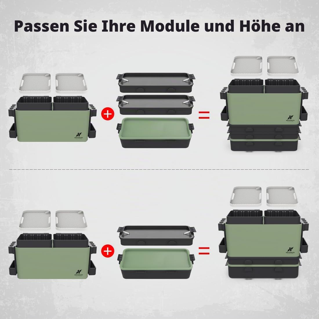 V1 2.0 Tragbare modulare Malstation für Miniaturen