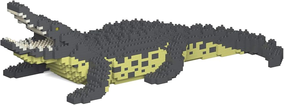 JEKCA Crocodile 01S | Animal Reptiles Plastic Building Blocks | Age 14+