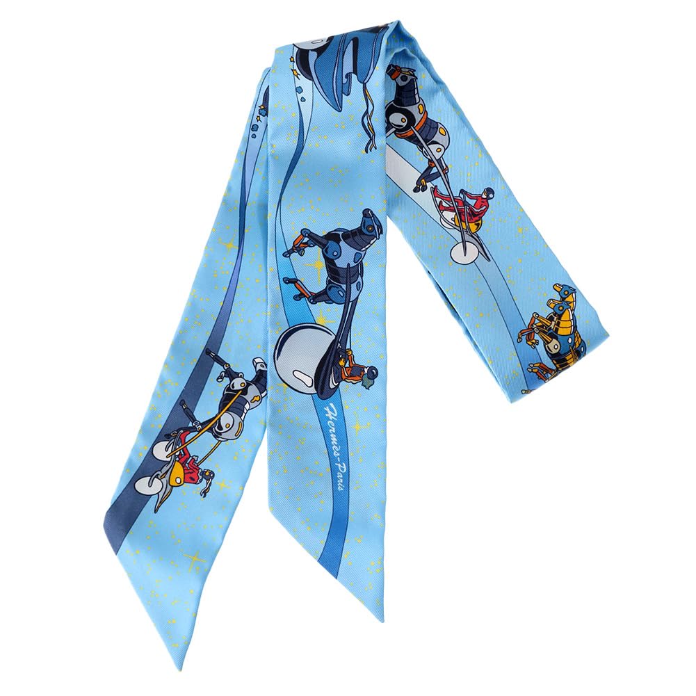 HERMES♥ツイリー♥美品♥ HERMES エルメス ツイリー スカーフ TWILLY 063351S レディース