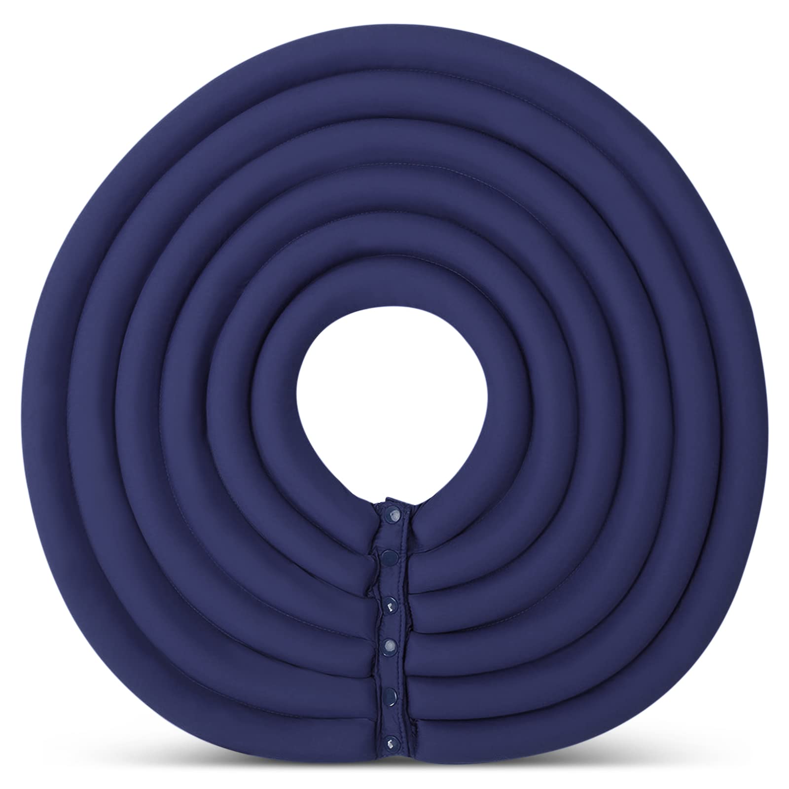 ALLSOPETS Collar para Perro de Recuperación Collar Isabelino Gato Collar De Recuperación para Mascotas Collar Impermeable Adecuado para Mascotas Perros Gatos Conejos Azul B