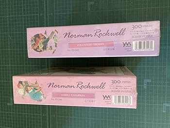 Amazon | ノーマンロックウェル Norman Rockwell ビー玉遊び