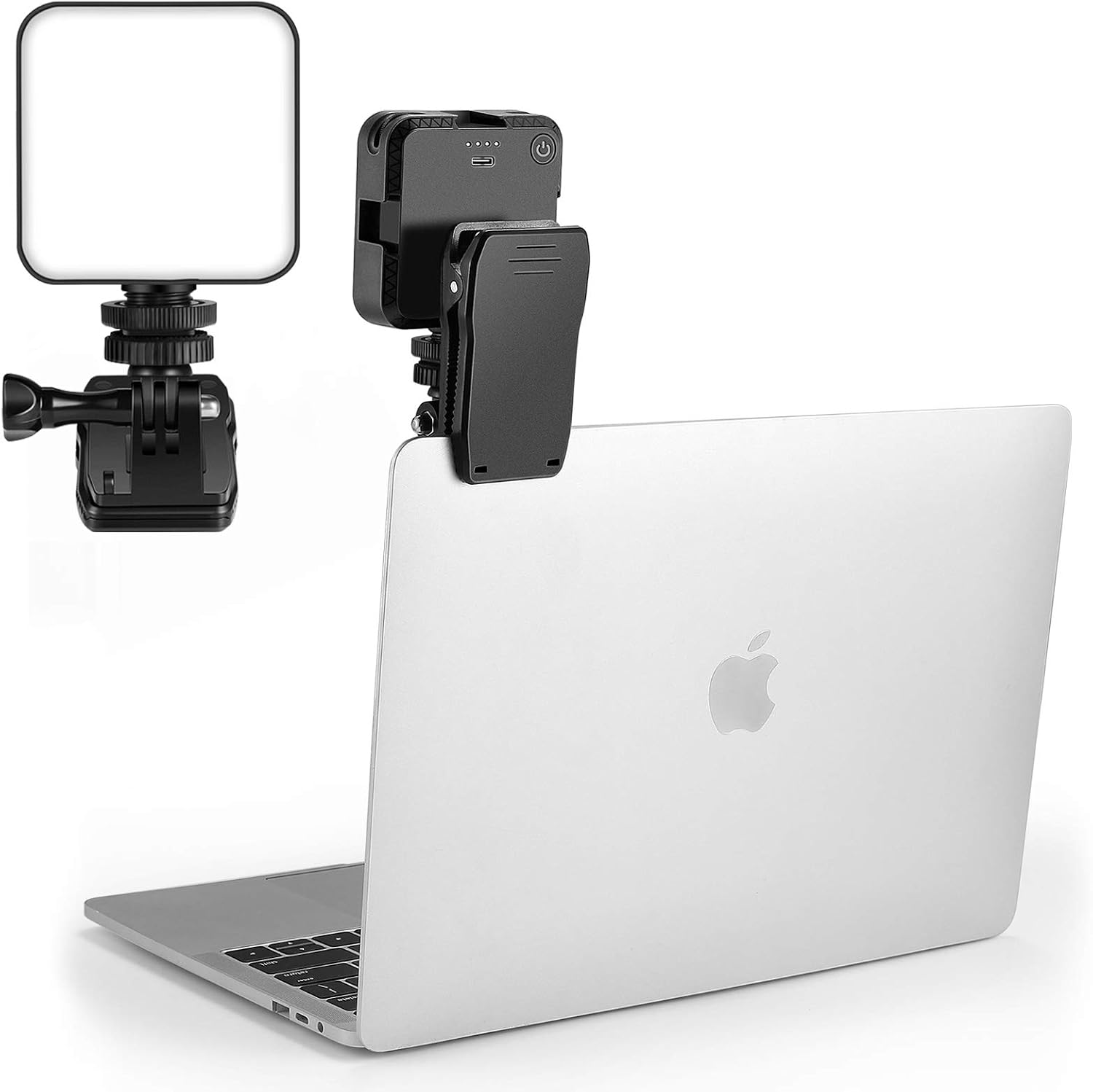 Video Conference Lighting, Foxin Zoom Lighting for Computer, Webcam Light, Zoom Light with Clip Stand 3 Modes for Video Conferencing/Remote Working/Zoom Calls/Self Broadcasting/Live Streaming