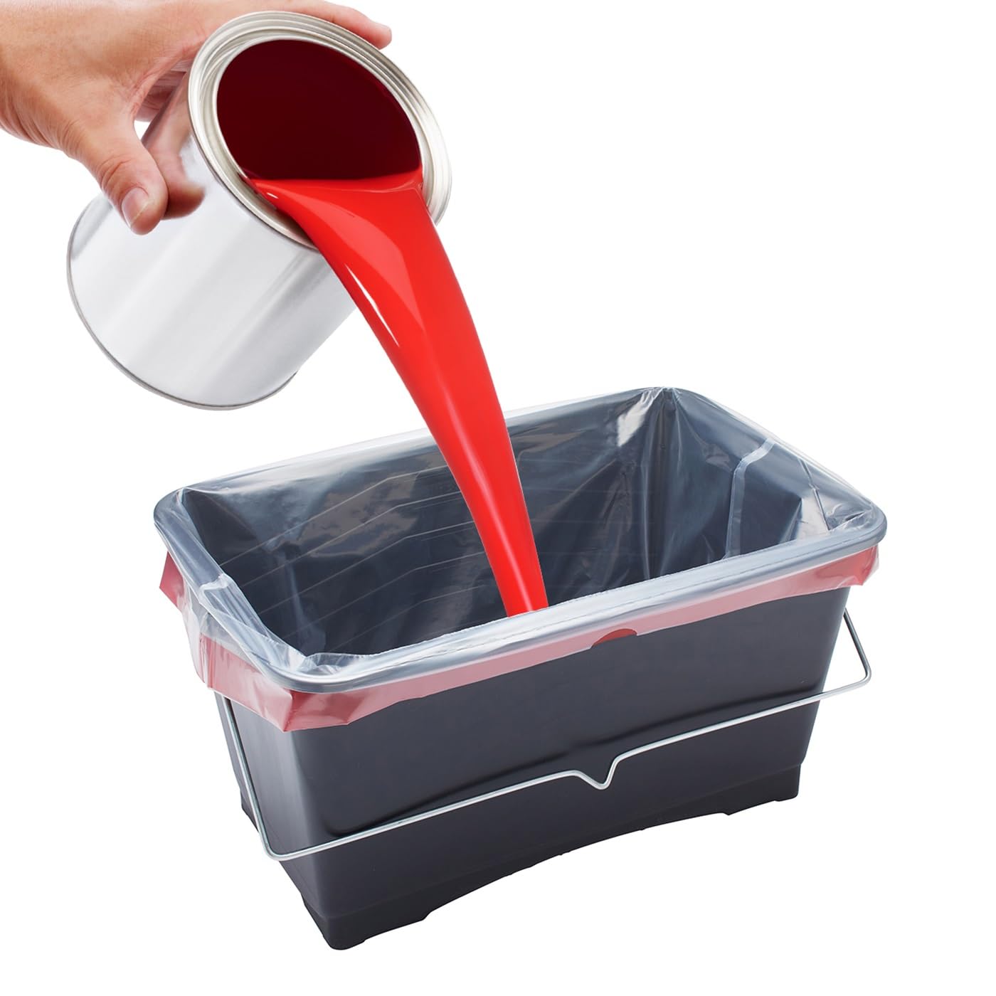 ProDec 10 pcs 15 litre Recycled Plastic Paint Scuttle Liners for Quick, Mess Free, Water Free Paint Colour Changes, No Hassle Easy Clean Up, Avoids Washing Paints Down Sinks, Compatible Scuttles
