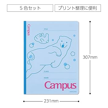 キョクトウ　アニマルフラットファイル　A4タテ　６柄×１０冊　合計６０冊　廃盤品 ヨドバシ.com - コクヨ KOKUYO キャンパスフラットファイルA4縦