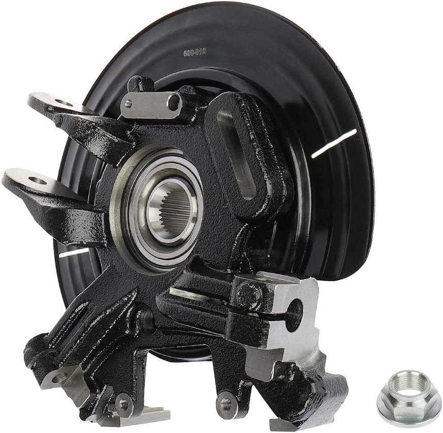 698-012 Rear Wheel Hub Bearing Steering Knuckle Assembly Right Passenger Side Compatible with 2002-2005 Ford Explorer/Mercury Mountaineer