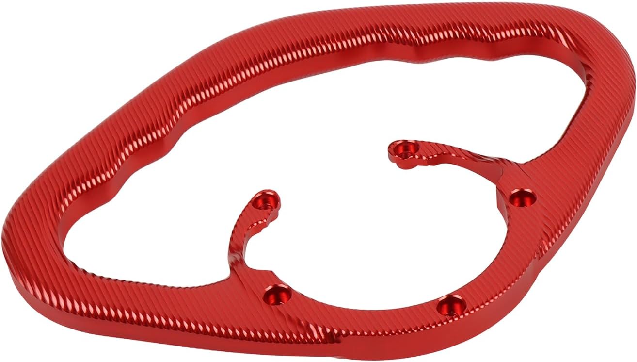 Fuel Gas Tank Handle Armrest Motorcycle Rear Passenger Grab Bar Aluminum Replacement for 800MT 450MT 800NK 650MT 250SR 450SR 450NK 650NK Accessories Aftermarket Parts(Red)